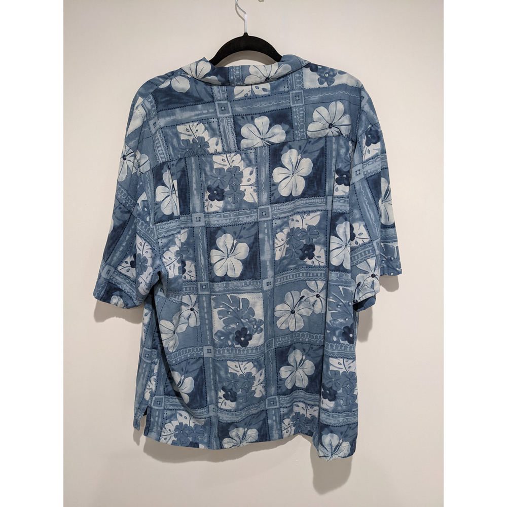 Jamaica Maxx 100% Silk Men's Hawaiian Shirt Size XL - Picture 2 of 6